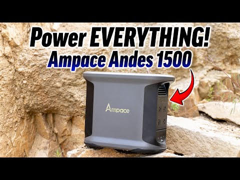 Best Portable Battery Station - Ampace Andes 1500 Prime Day SALE!