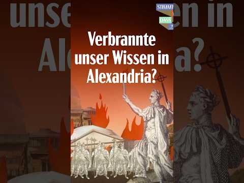Verbrannte unser Wissen in Alexandria? | ARTE #wissen