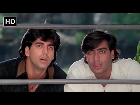 Yeh Nakhra Ladki Ka | Ajay Devgn, Karisma Kapoor, Akshay Kumar | Suhaag  (1994)