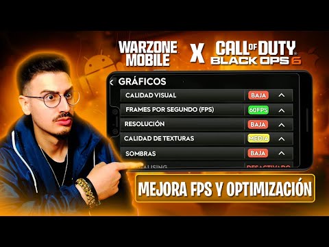 ¡OPTIMIZA y MEJORA TUS FPS en el NUEVO WARZONE MOBILE x BLACK OPS 6! + ERRORRES COMUNES