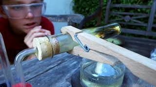Teer aus Holz herstellen | kleines Experiment