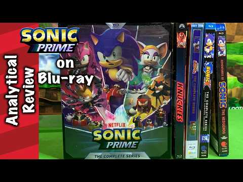 A look at the Sonic Prime Full Series Blu-Ray