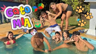 😱 DESAFIO GATO MIA NA PISCINA COM A GALERA DA MANSÃO – MUITA ZOEIRA E TROLLAGEM! 💦🔥