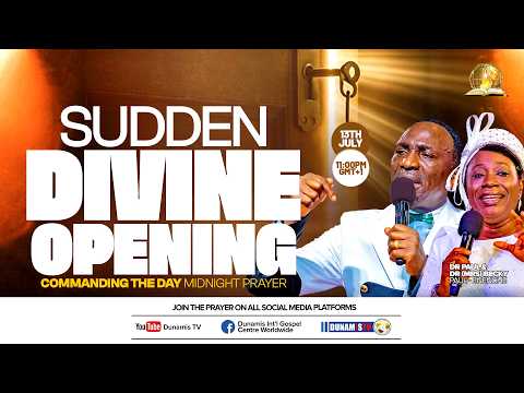 COMMANDING THE DAY MIDNIGHT PRAYER || SUDDEN DIVINE OPENING || 13-07-2026