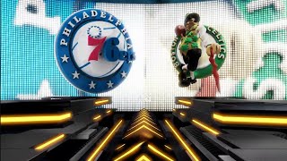 NBA Season Opener Philadelphia 76ers vs Boston Celtics