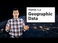 Geographic Data Analysis Concepts