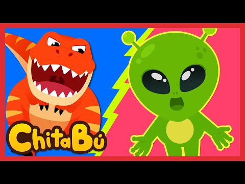 ¿Extraterrestre o Dinosaurio? | Canciones Infantiles | #ChitaBú