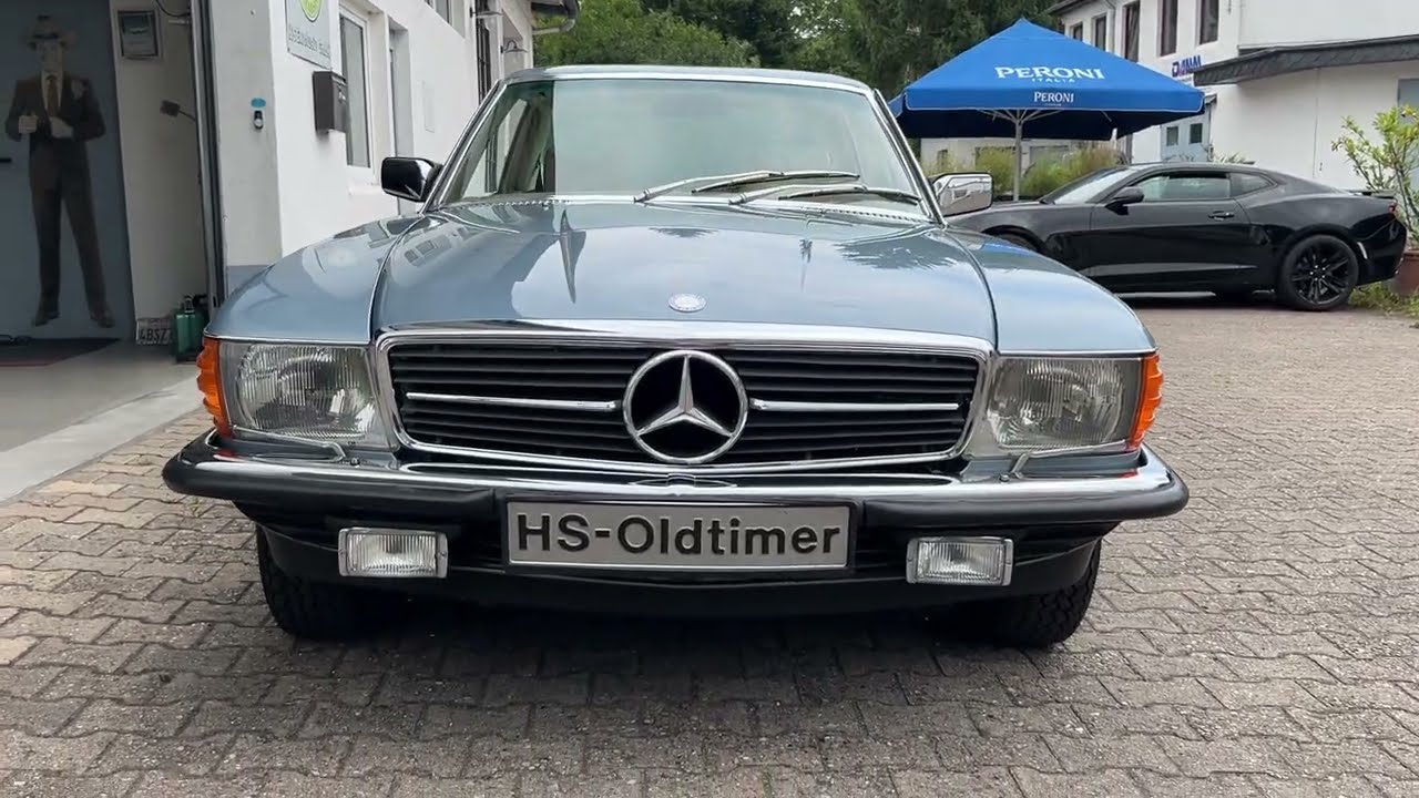 Video preview of Mercedes-Benz 350 SLC (1978)