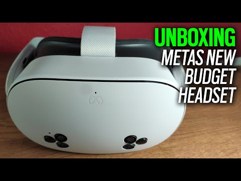 Unboxing Meta Quest 3S - VR Headset - Mixed Reality/Virtual Reality