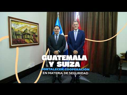 Mingob y Embajada de Suiza fortalecen alianzas de cooperación