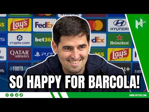 My MESSAGE to hat-trick hero Barcola! | Andoni Iraola | LASK 3-6 Liverpool