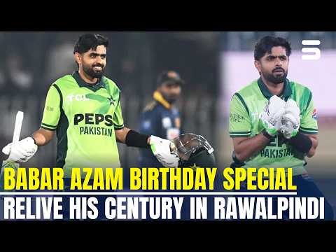 Birthday Special 🎉 Babar Azam's Magnificent Century <strong>At</strong> Rawalpindi vs Sri Lanka <strong>2025</strong> | PCB | MR1K