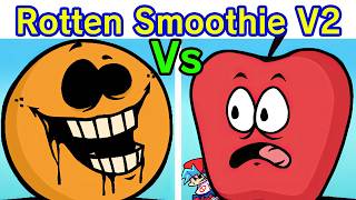 Friday Night Funkin VS Annoying Orange: The Amazing Grace Act 2 | Rotten Smoothie V2 (FNF Horror)