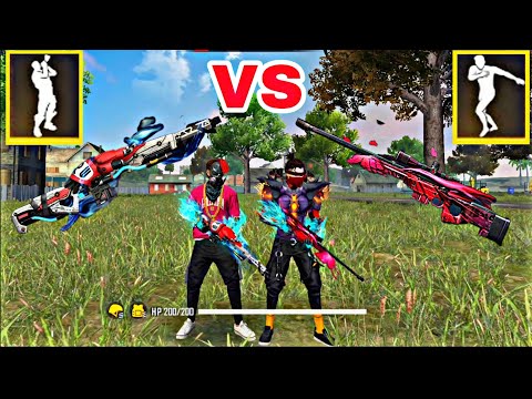 FURINKAZA AWM VS DUKE SWALLOWTAIL AWM -BEST AWM GUN IN FREE FIRE