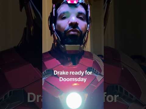 Drake said this suit cost over $150k 😂😂 #drake #doomsday #avengers #ironman #fomo