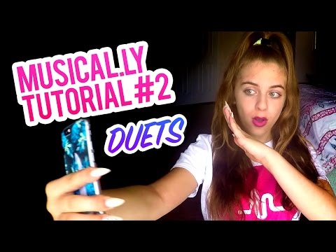 Musical.ly Tutorial Part #2 Making Duets! :) | Baby Ariel