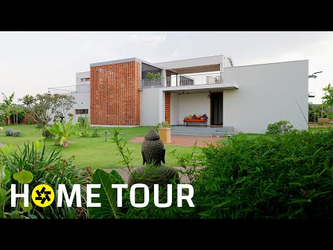 This Hyderabad Home is Designed Around Multiple Courtyards (House Tour)