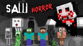 SAW HORROR ANIMATION OF MINECRAFT