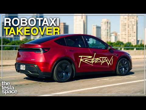 The Tesla Robotaxi Just TOOK OVER Austin Texas!