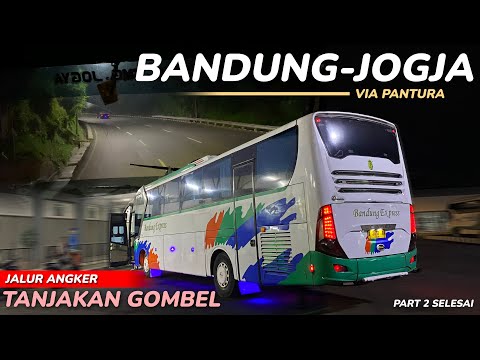 Jarang Ada Bus yang Mau Lewat Jalanan Ini❗Trip Bandung Express, Bandung - Yogya via Pantura Naik #2