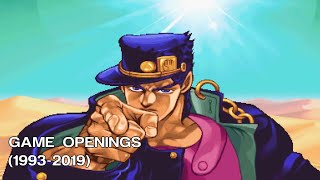 JoJo's Bizarre Adventure - Video Game Openings (1993-2019)