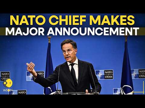 LIVE: Nato Secretary General Mark Rutte Speaks in Washington | Iran War | WION