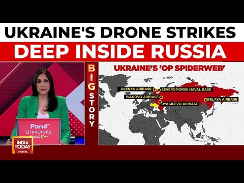 Ukraine Launches Massive Drone Attack on Russian Aircraft, Dubbed 'Russia's Pearl Harbor'