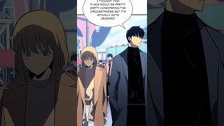 Sung Jin-Woo First Date With Miss Cha 💀  #anime #animeshorts