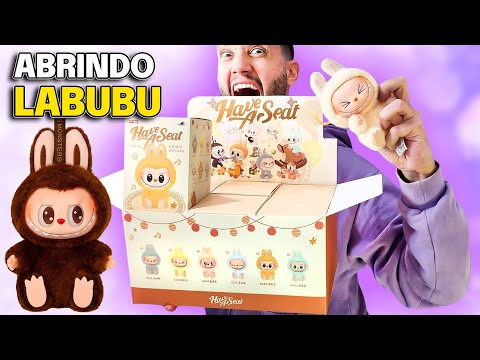 COMPREI LABUBU ORIGINAL ABRI MUITAS BLIND BOX FUI ENGANADO? | CAPITÃO HUNTER