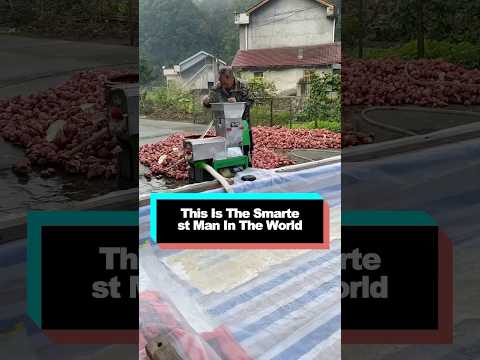 This Is The Smartest Man In The World#eating #food #delicious #shorts