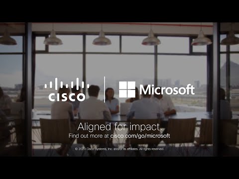 Cisco Microsoft Security Anthem
