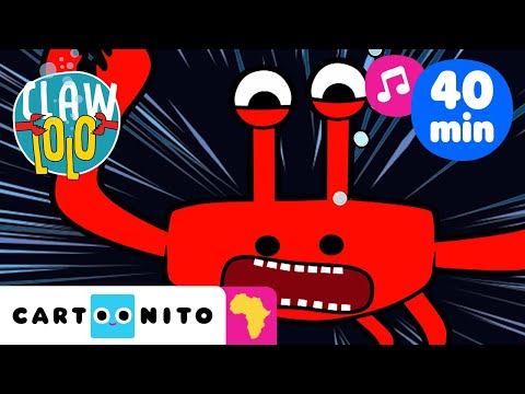 Deep Sea Lullaby Gone Wrong | Clawlolo 🦀 Special Music 🎵 Compilation | Cartoonito Africa