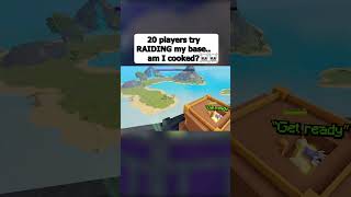 We Defended Our Base From 20 RAIDERS! 😨