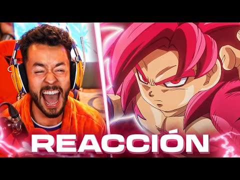 MI REACCIÓN a GOKU SUPER SAIYAN 4 ¡Se hizo CANON!