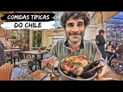 PROVANDO COMIDAS DO CHILE