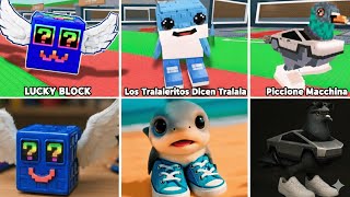 ALL NEW Italian Brainrot vs Roblox Steal a Brainrot Characters