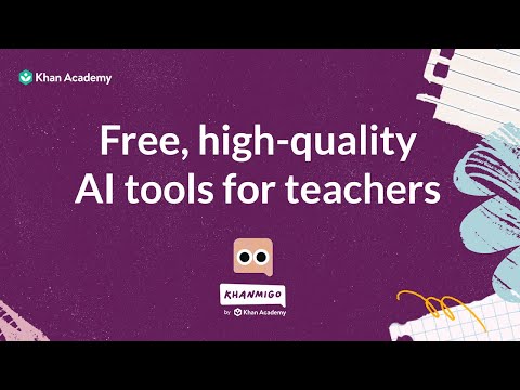 Sal Khan on the importance of free, high-quality AI tools for teachers
& district leaders