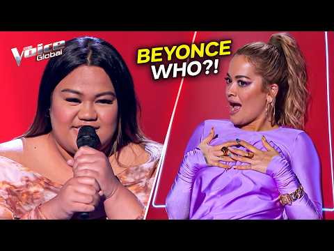She Sang Beyoncé…and the Coaches Threw Their Shoes at Her! | The Voice