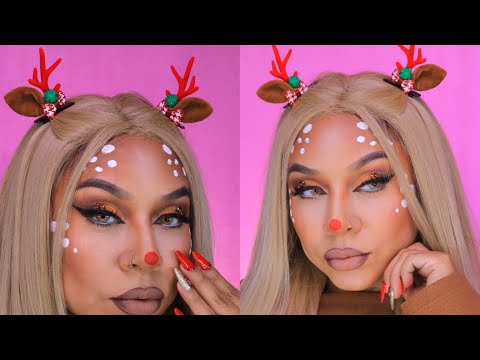 MAQUILLAJE RENO NAVIDEÑO