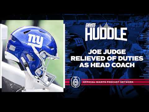 Joe Judge Relieved of Duties as Giants Head Coach video clip