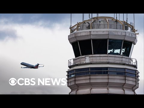 YouTube video thumbnail: Air Traffic Controllers Miss First Full Paycheck due to Shutdown