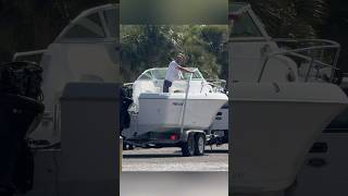 Yeah, let’s work on our boat at the Boat Ramp on Easter weekend.  #BoatRamp #CreditcardCaptain