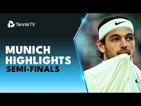 Rune Battles O'Connell; Fritz Faces Van de Zandschulp | Munich 2023 Semi-Final Highlights