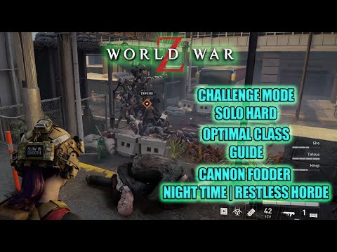 World War Z Class Guide 11 21