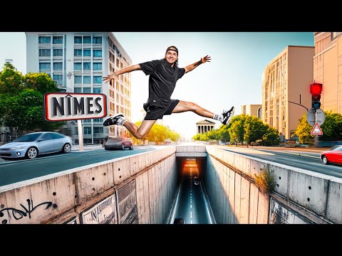 LA VILLE, UN TERRAIN DE JEU (Parkour Challenge à Nîmes)