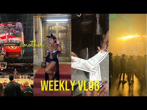 vlog! Halloween Festivities + Reuniting w/h  BESTIE + DonToliver Concert + NBA Game & More