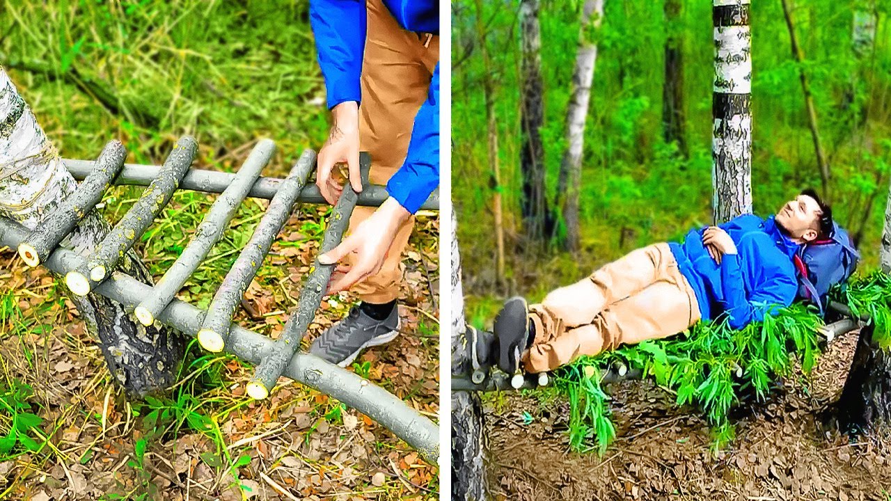 Clever camping hacks and survival tips