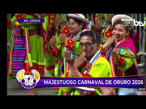 CONJUNTO "POTOLOS CHAYANTAS JHILANCOS" EN EL CARNAVAL DE ORURO 2026