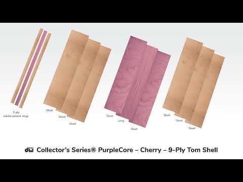 DW Collector’s Series® PurpleCore – Cherry Shell Animation