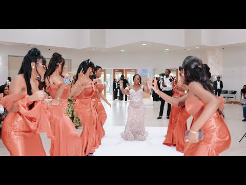 FLASHMOB CONGOLESE WEDDING | BRIDEMAIDS ENTRANCE (TAMPA)